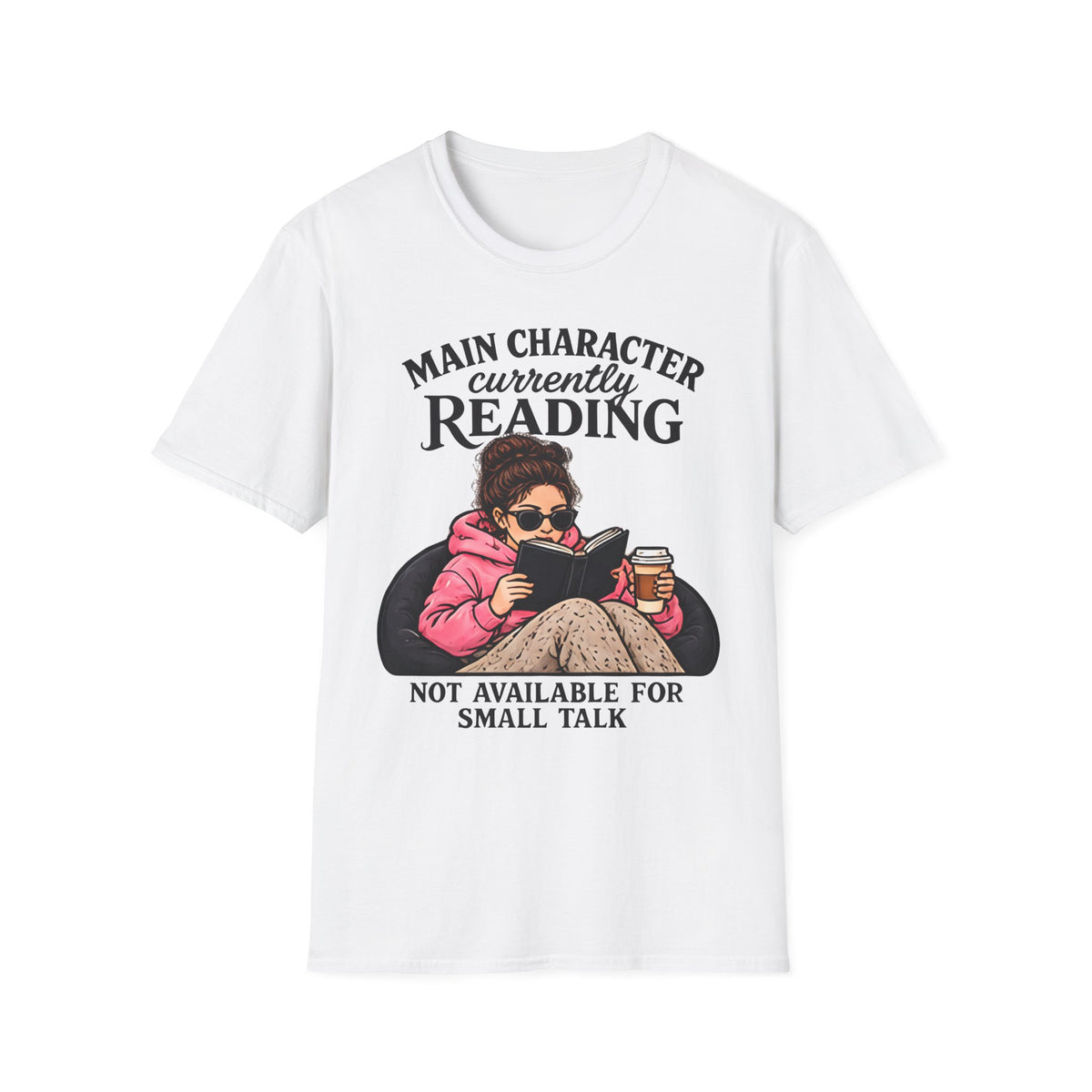 Main Character Currently Reading T-Shirt