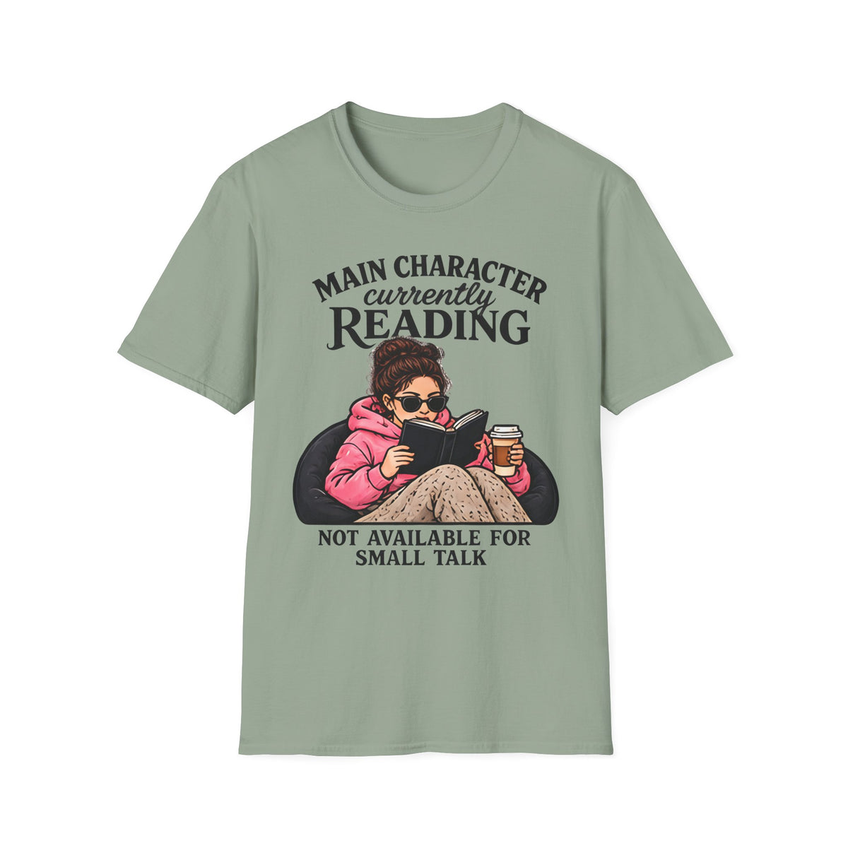 Main Character Currently Reading T-Shirt