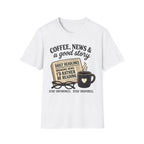Coffee, News & A Good Story T-Shirt