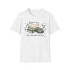 Tea Books Peace T-shirt