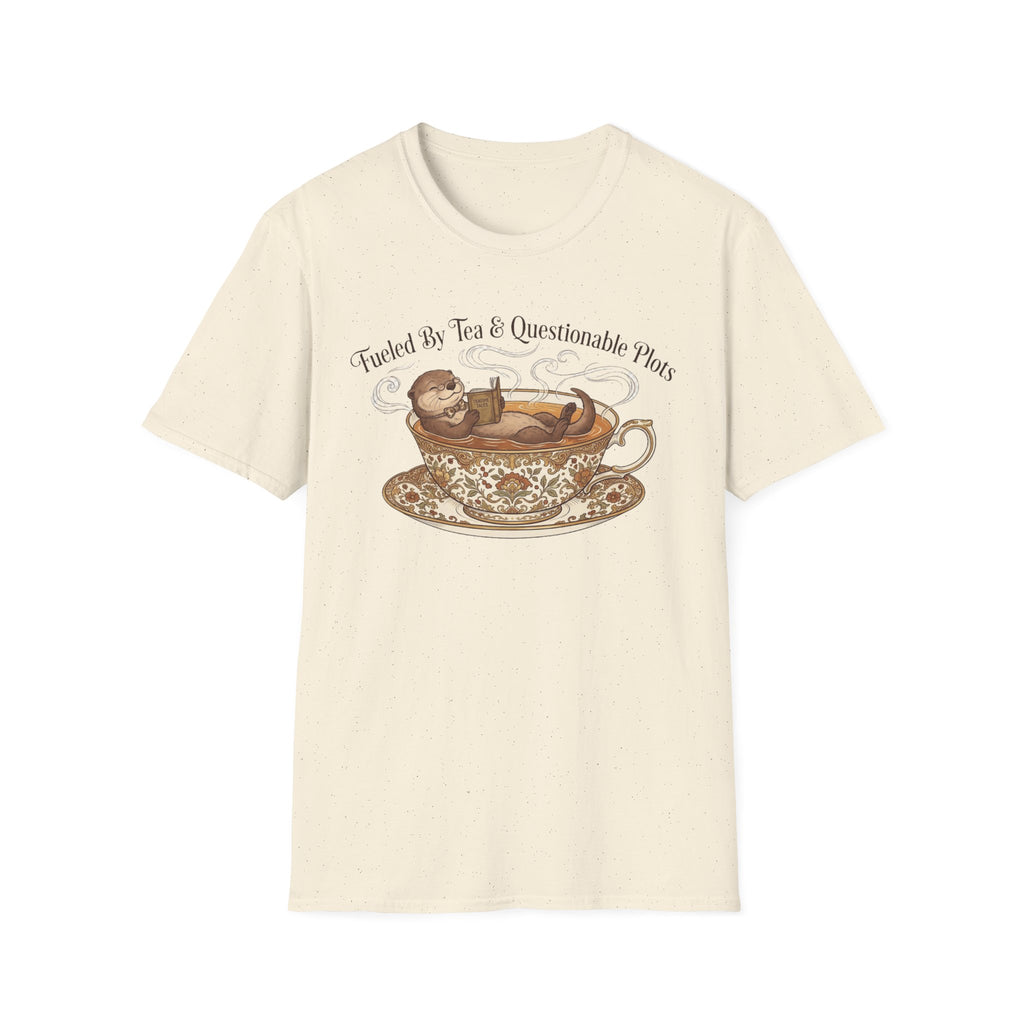 Fueled By Tea & Questionable Plots T-Shirt