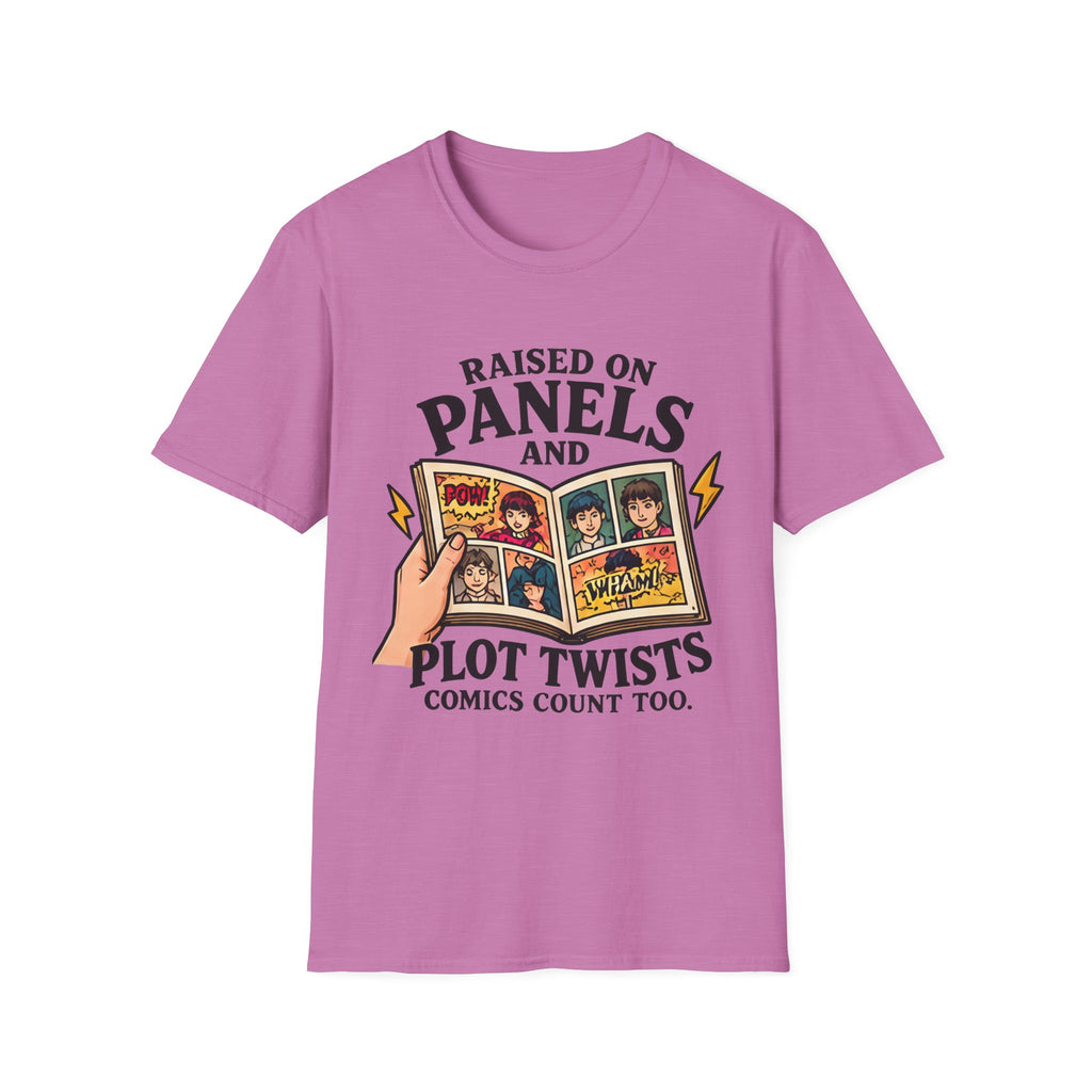 Raised On Panels and Plot Twists T-Shirt