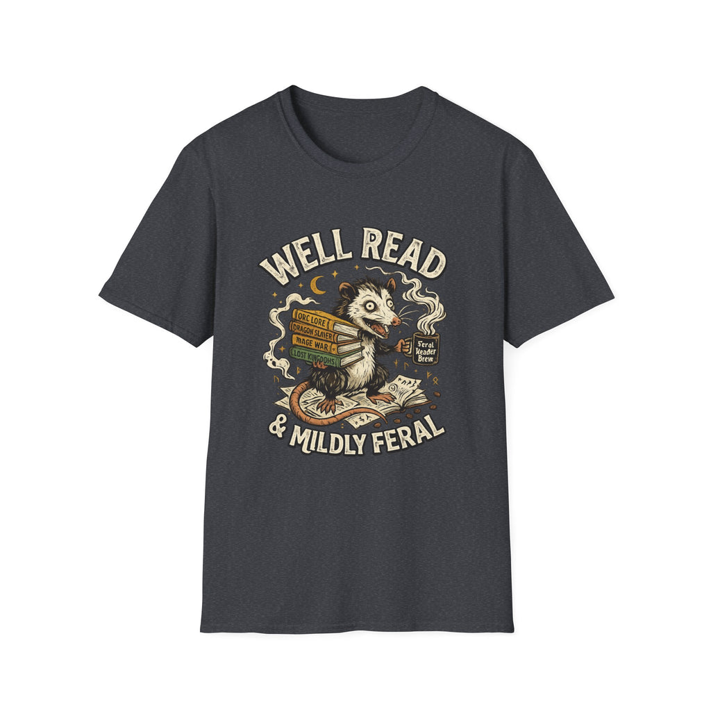 Well read & Mildly Feral T-Shirt