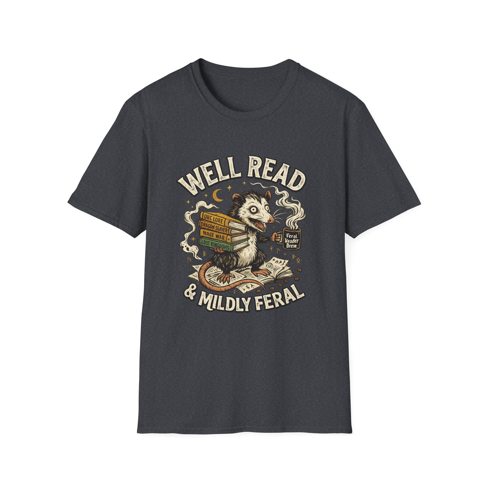 Well read & Mildly Feral T-Shirt