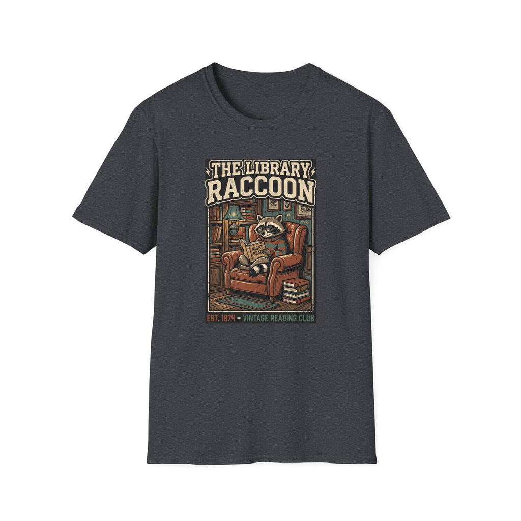 The Library Raccoon T-Shirt