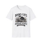 Books Cats Avoiding people T-Shirt