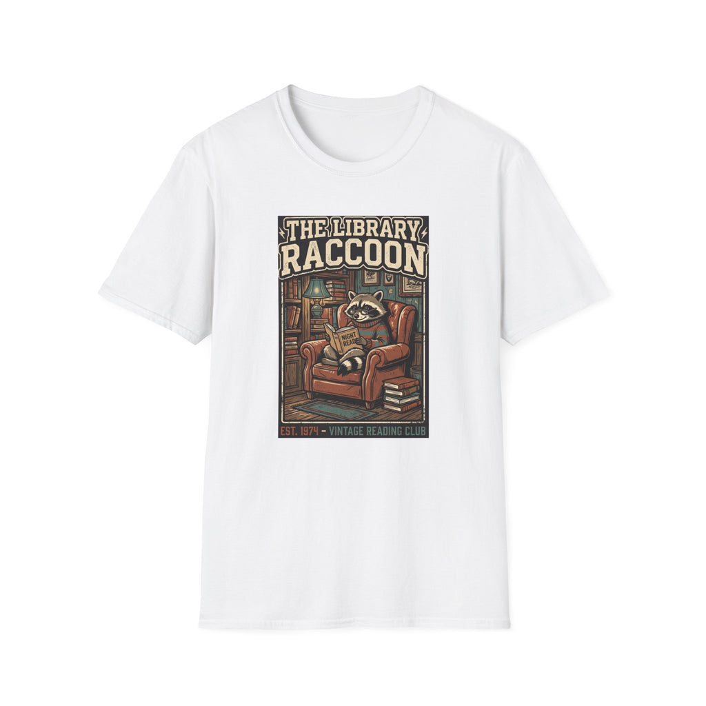 The Library Raccoon T-Shirt
