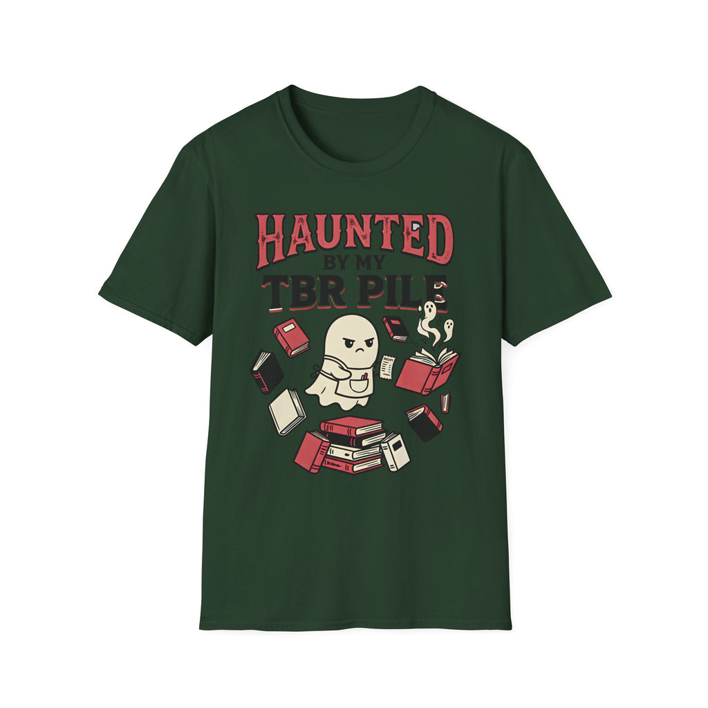 Haunted By My TBR Pile T-Shirt