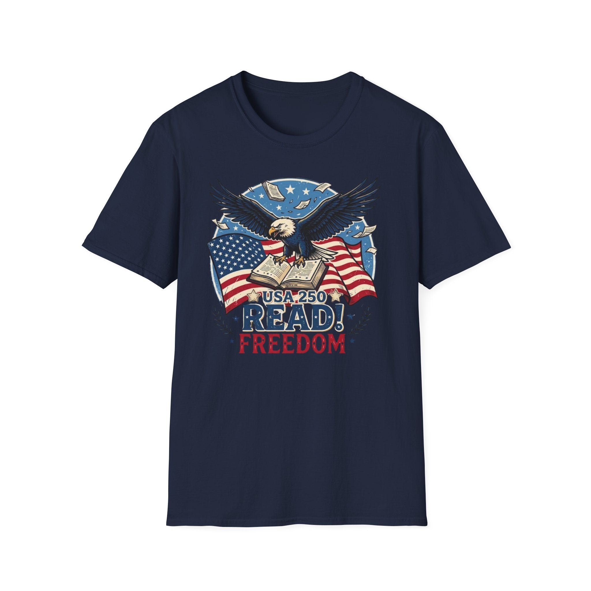 USA 250 Read Freedom  T-Shirt