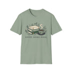 Coffee Books Peace T-Shirt