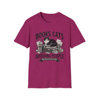 Books Cats Avoiding people T-Shirt