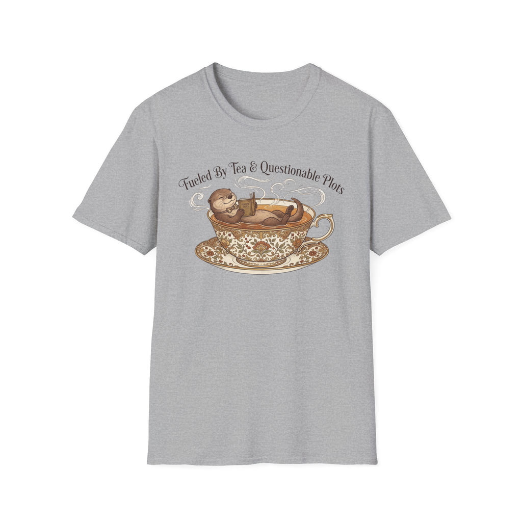 Fueled By Tea & Questionable Plots T-Shirt