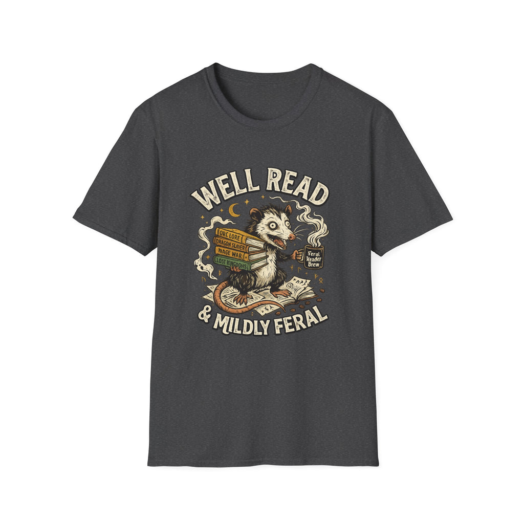 Well read & Mildly Feral T-Shirt