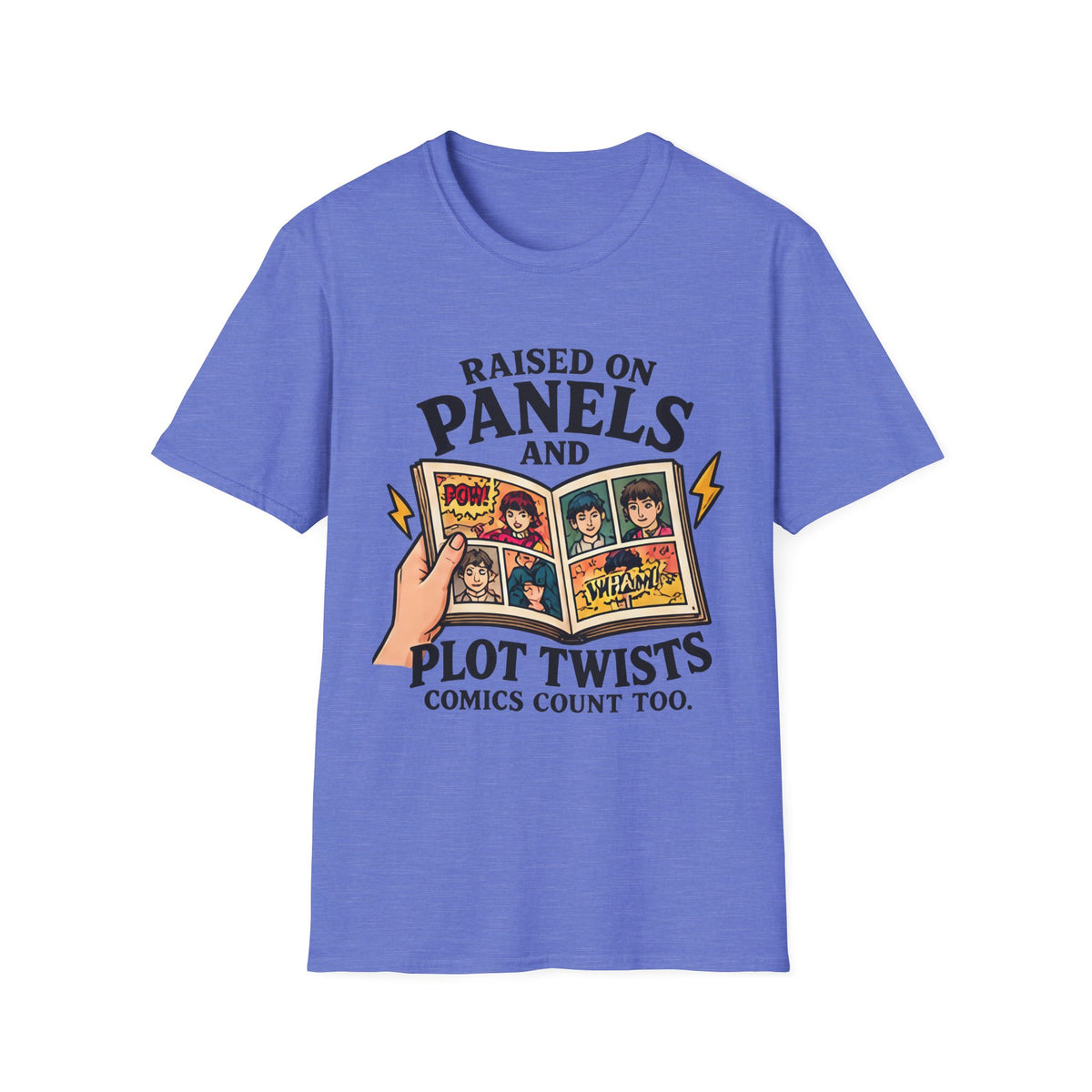 Raised On Panels and Plot Twists T-Shirt
