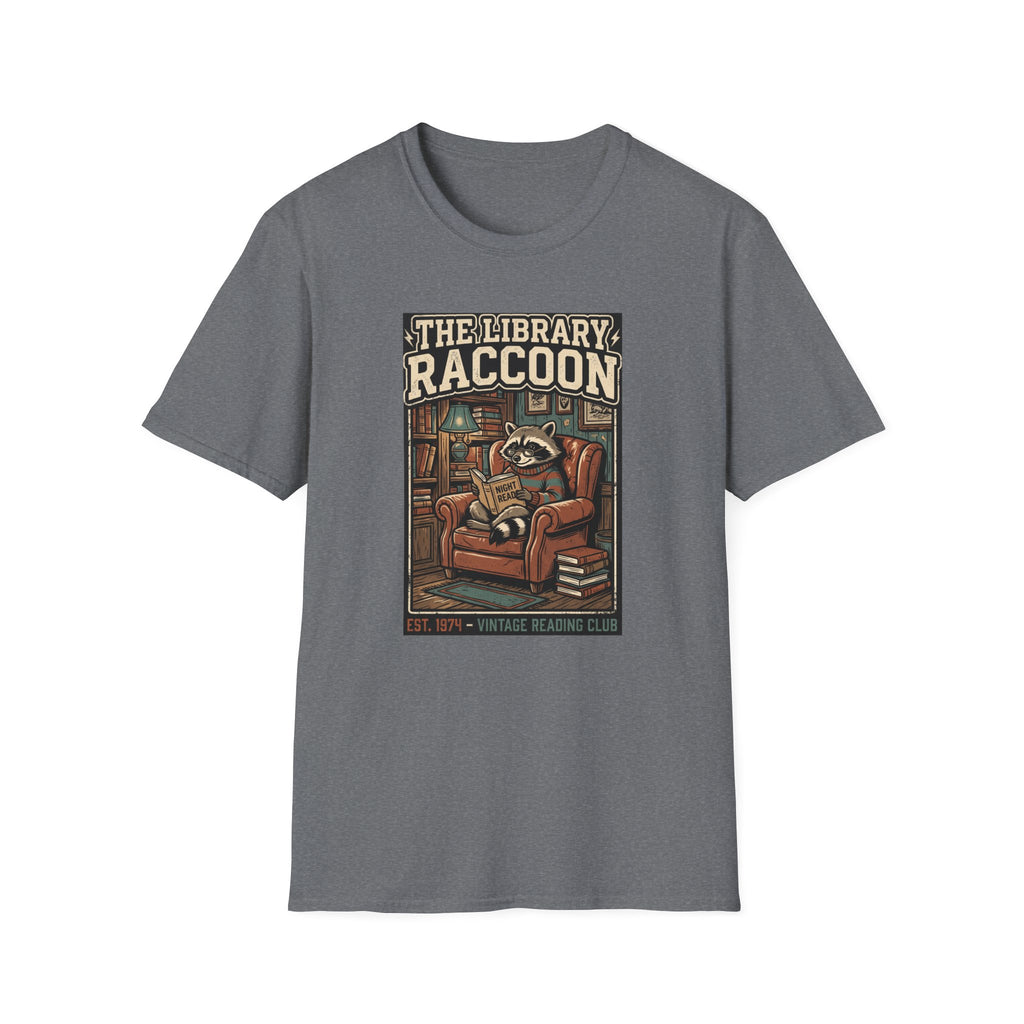 The Library Raccoon T-Shirt