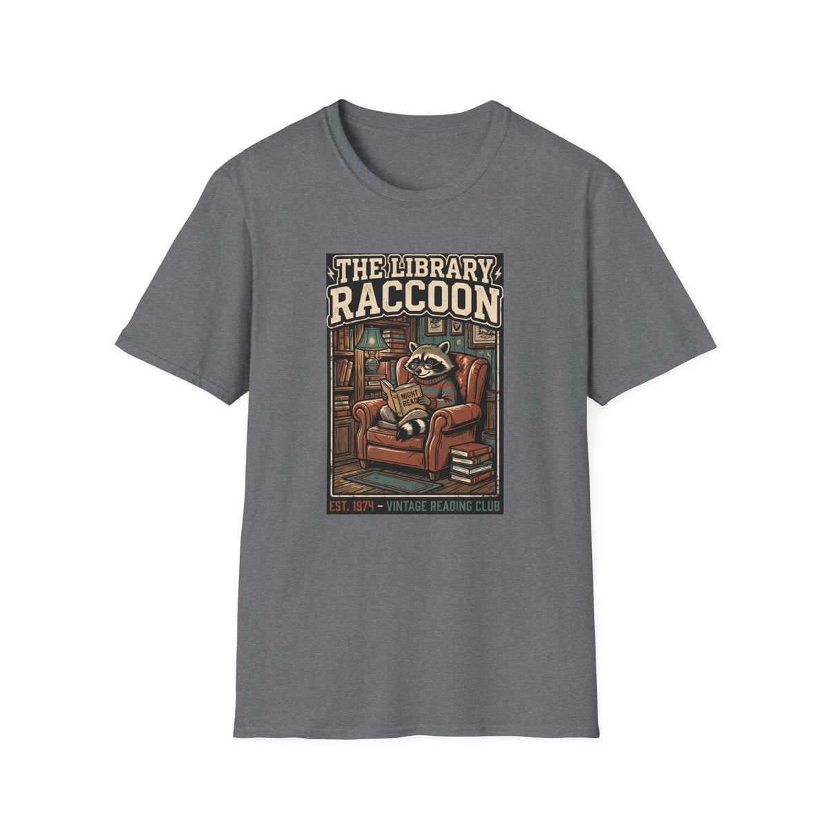 The Library Raccoon T-Shirt