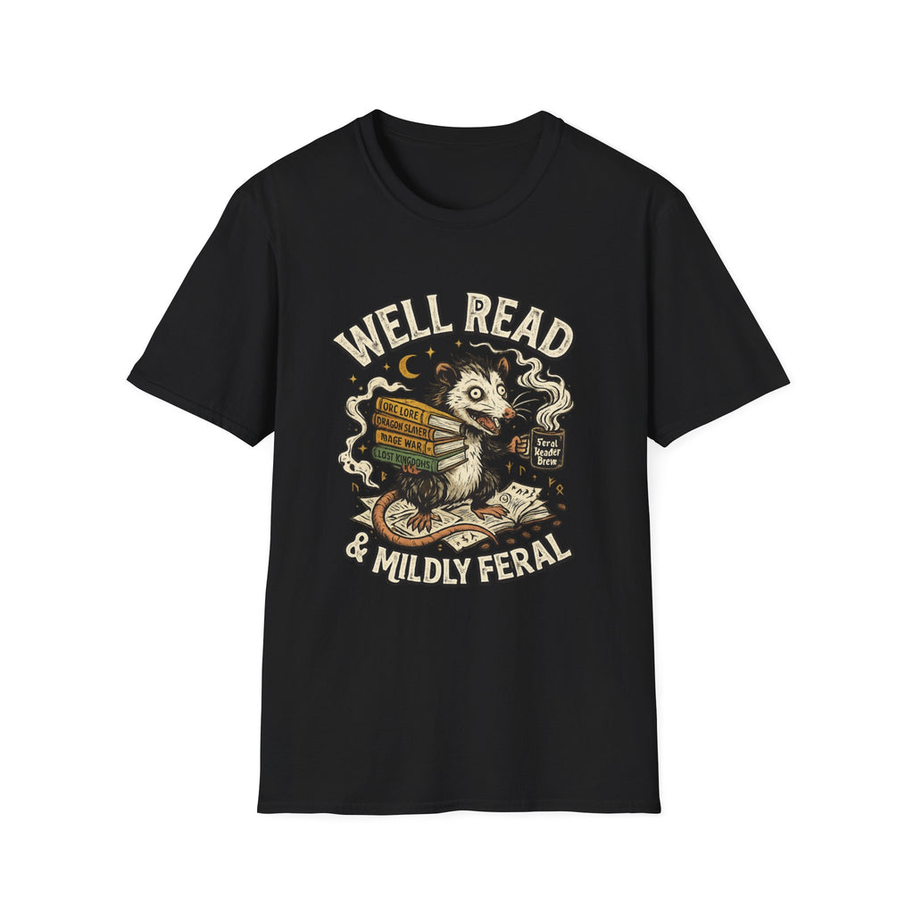 Well read & Mildly Feral T-Shirt