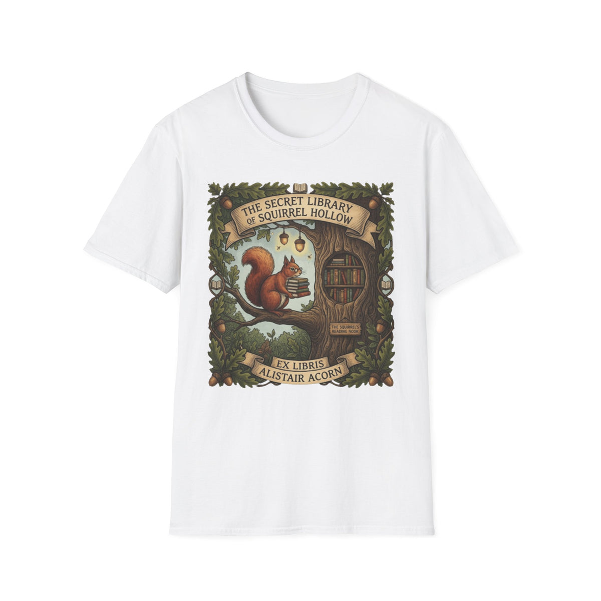 The Secret Library of Squirrel Hollow T-Shirt