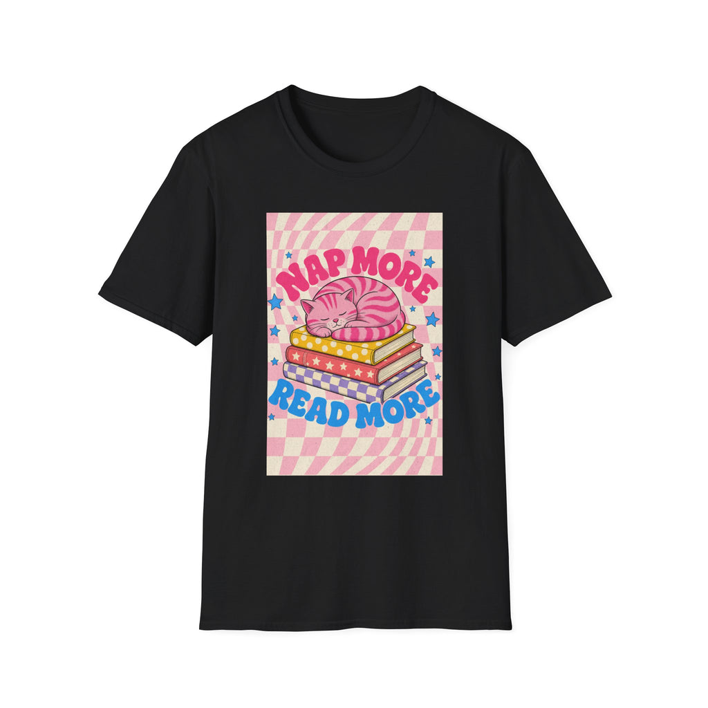 Nap More Read More T-Shirt