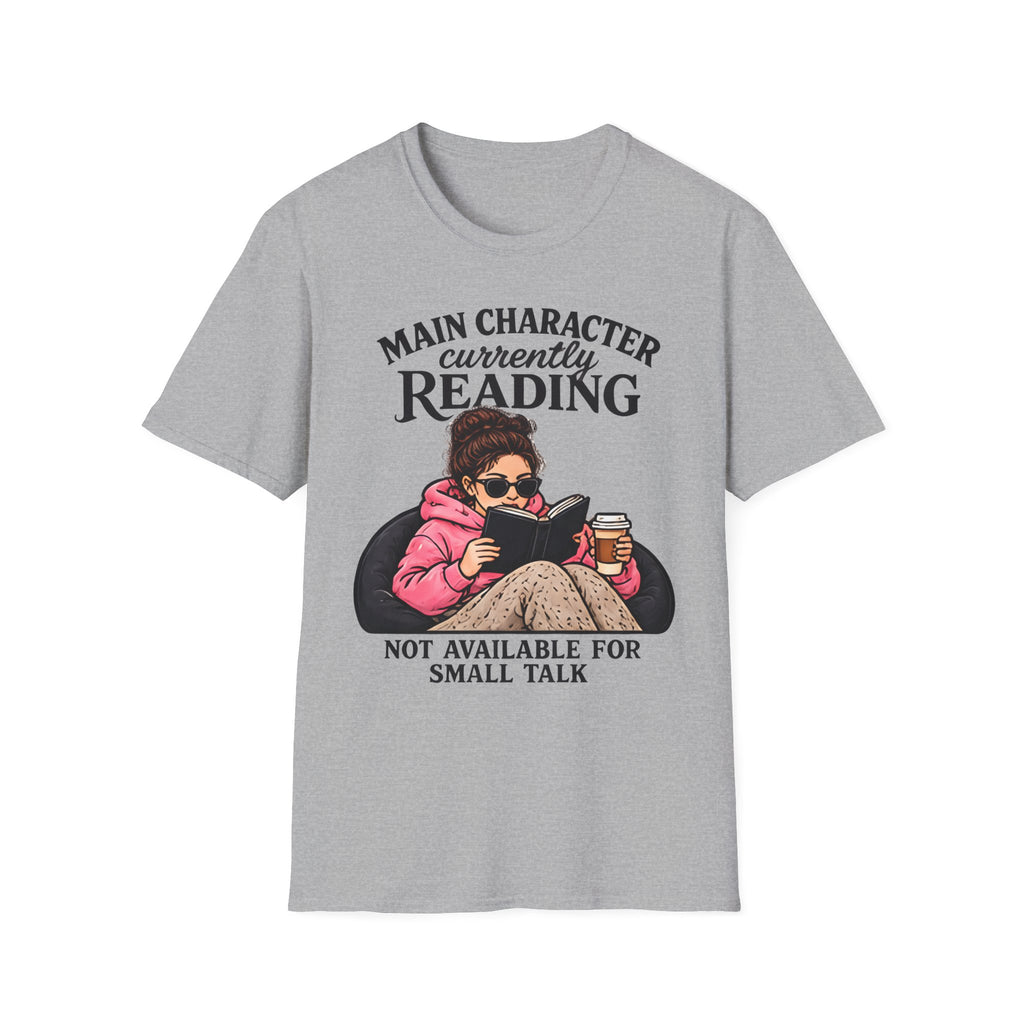 Main Character Currently Reading T-Shirt