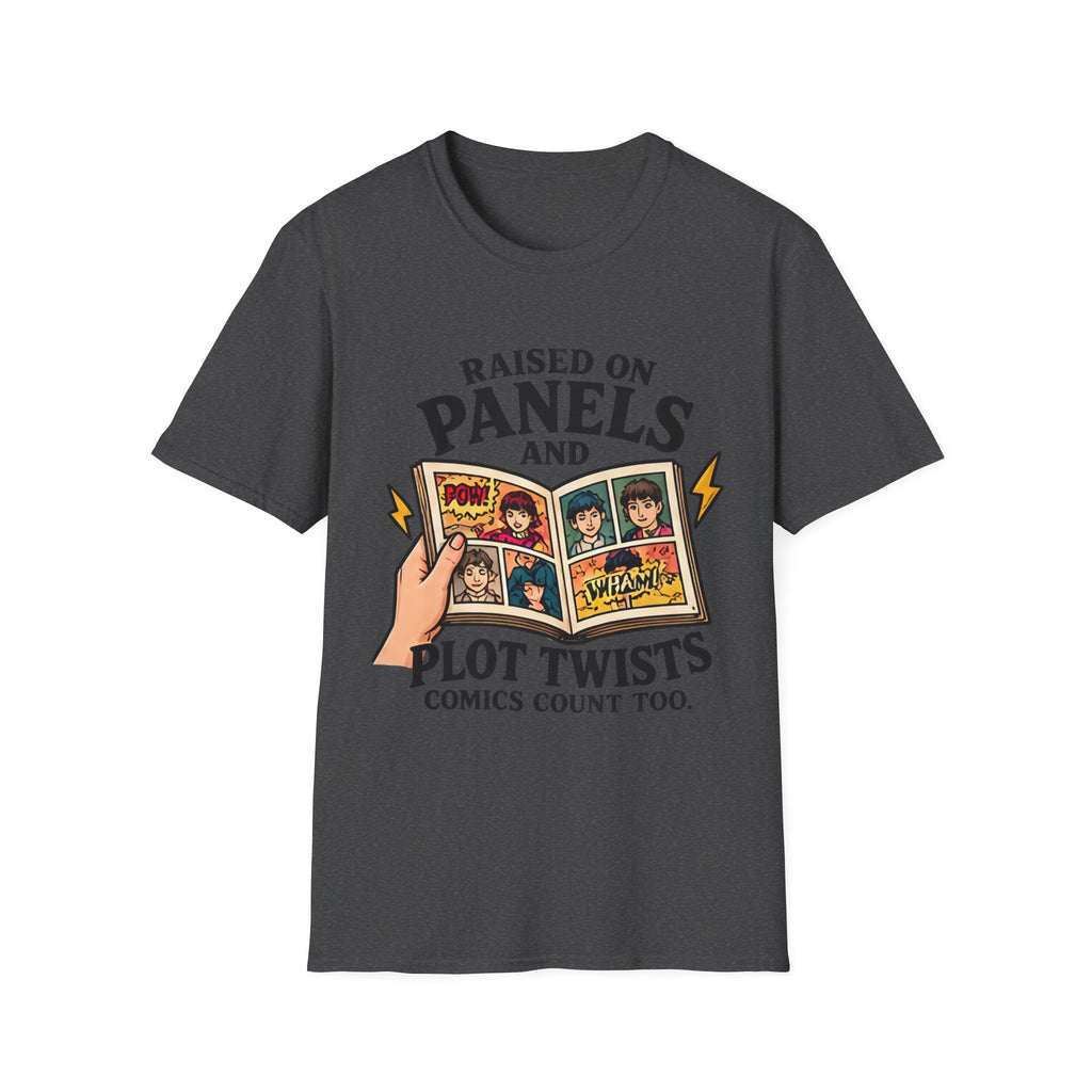 Raised On Panels and Plot Twists T-Shirt