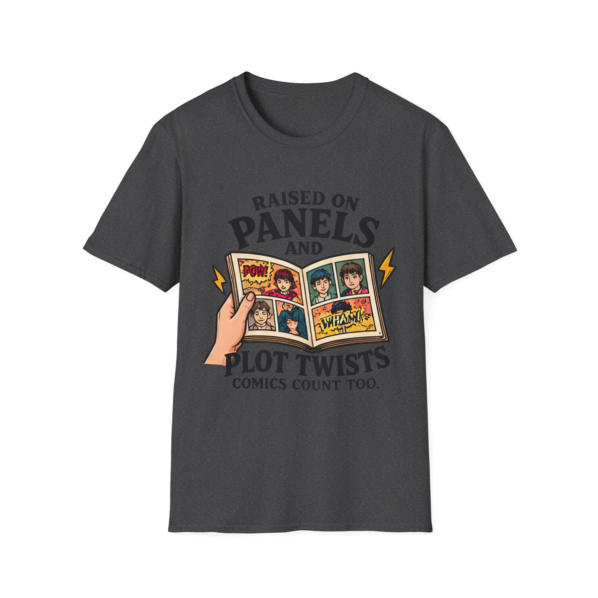 Raised On Panels and Plot Twists T-Shirt