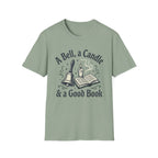 A Bell, A Candle & A Good Book T-Shirt