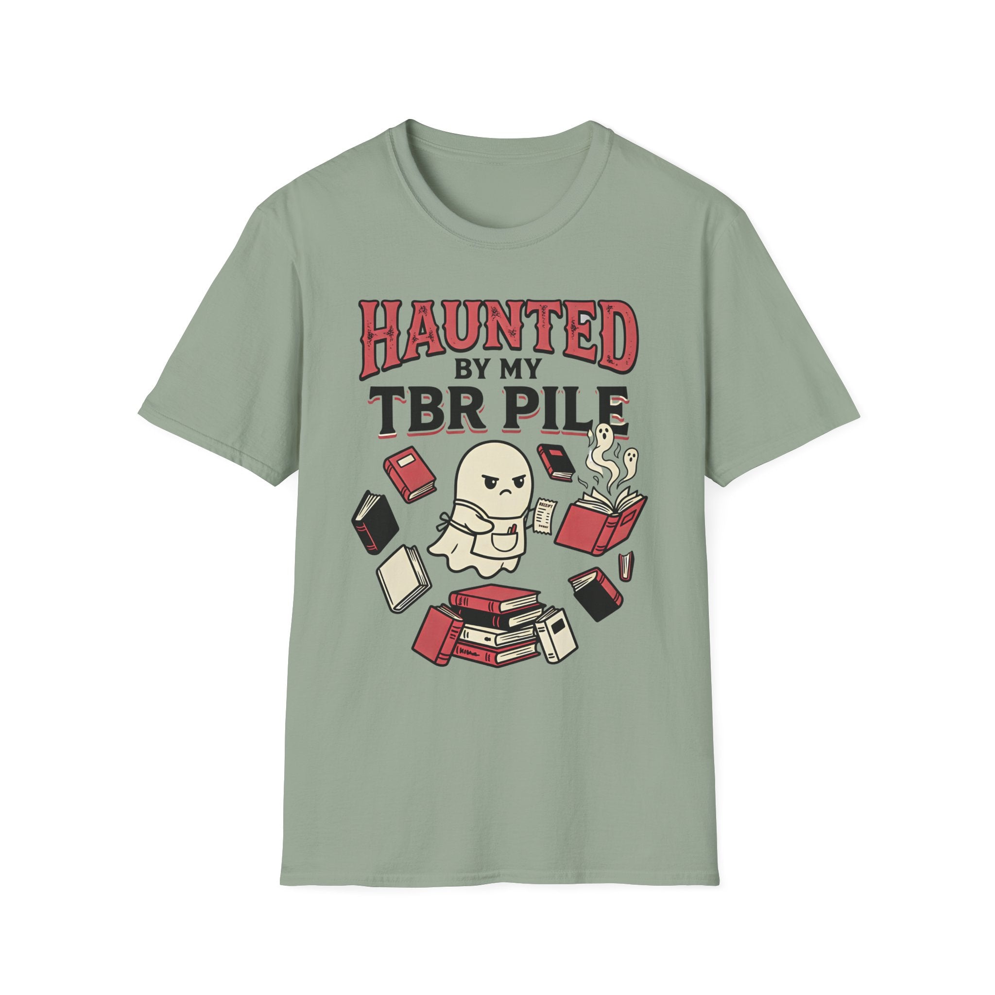 Haunted By My TBR Pile T-Shirt
