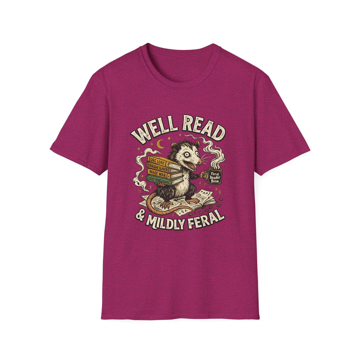 Well read & Mildly Feral T-Shirt