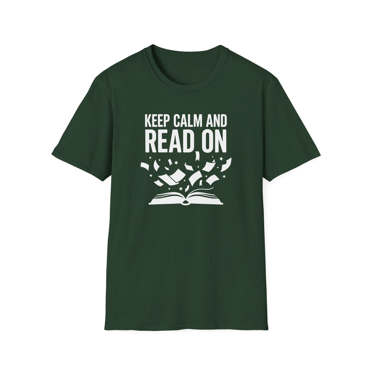Keep Calm And Read On T-Shirt