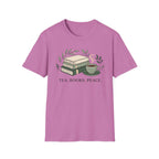 Tea Books Peace T-shirt