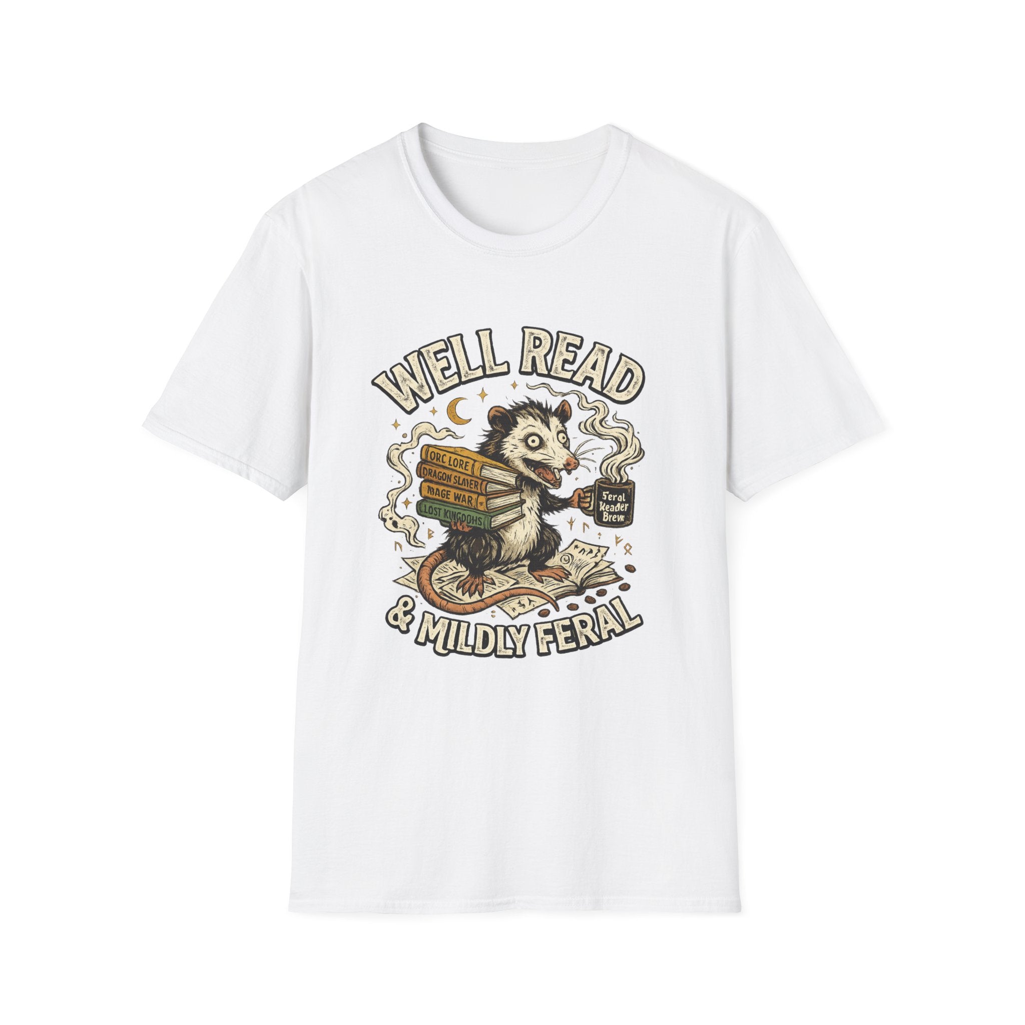 Well read & Mildly Feral T-Shirt