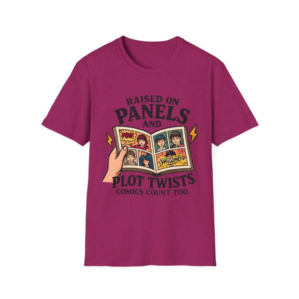 Raised On Panels and Plot Twists T-Shirt