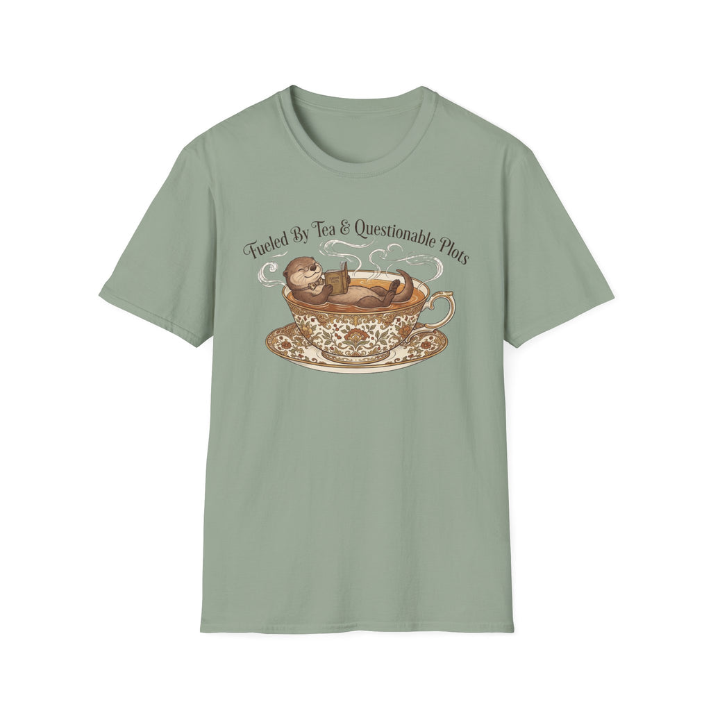 Fueled By Tea & Questionable Plots T-Shirt