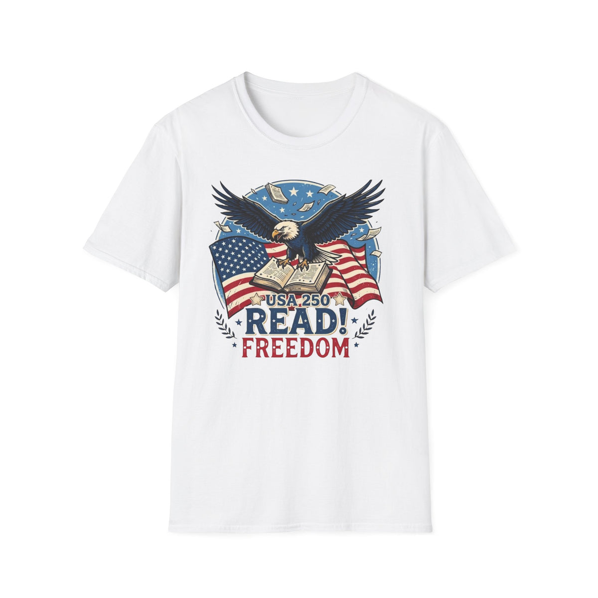 USA 250 Read Freedom  T-Shirt