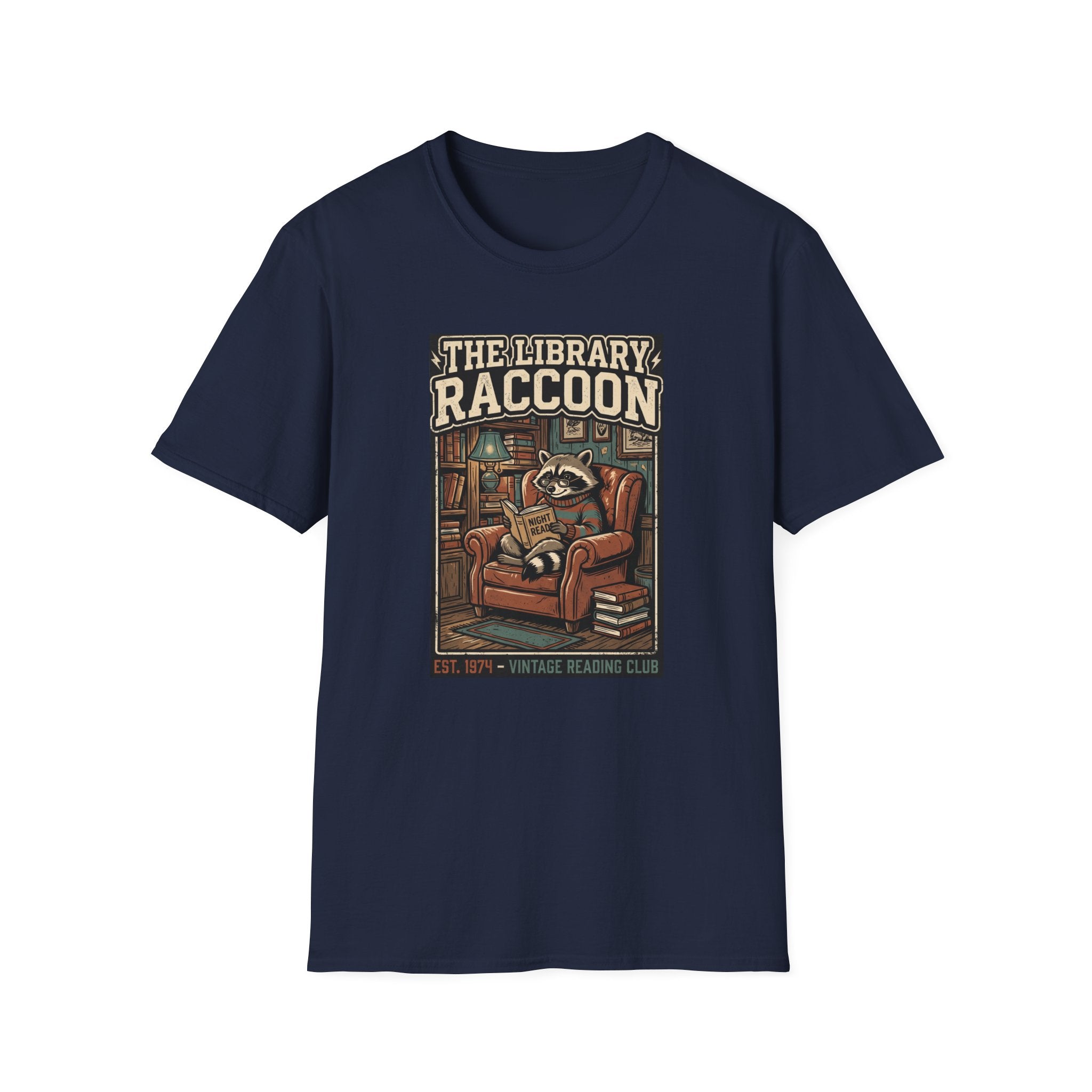The Library Raccoon T-Shirt