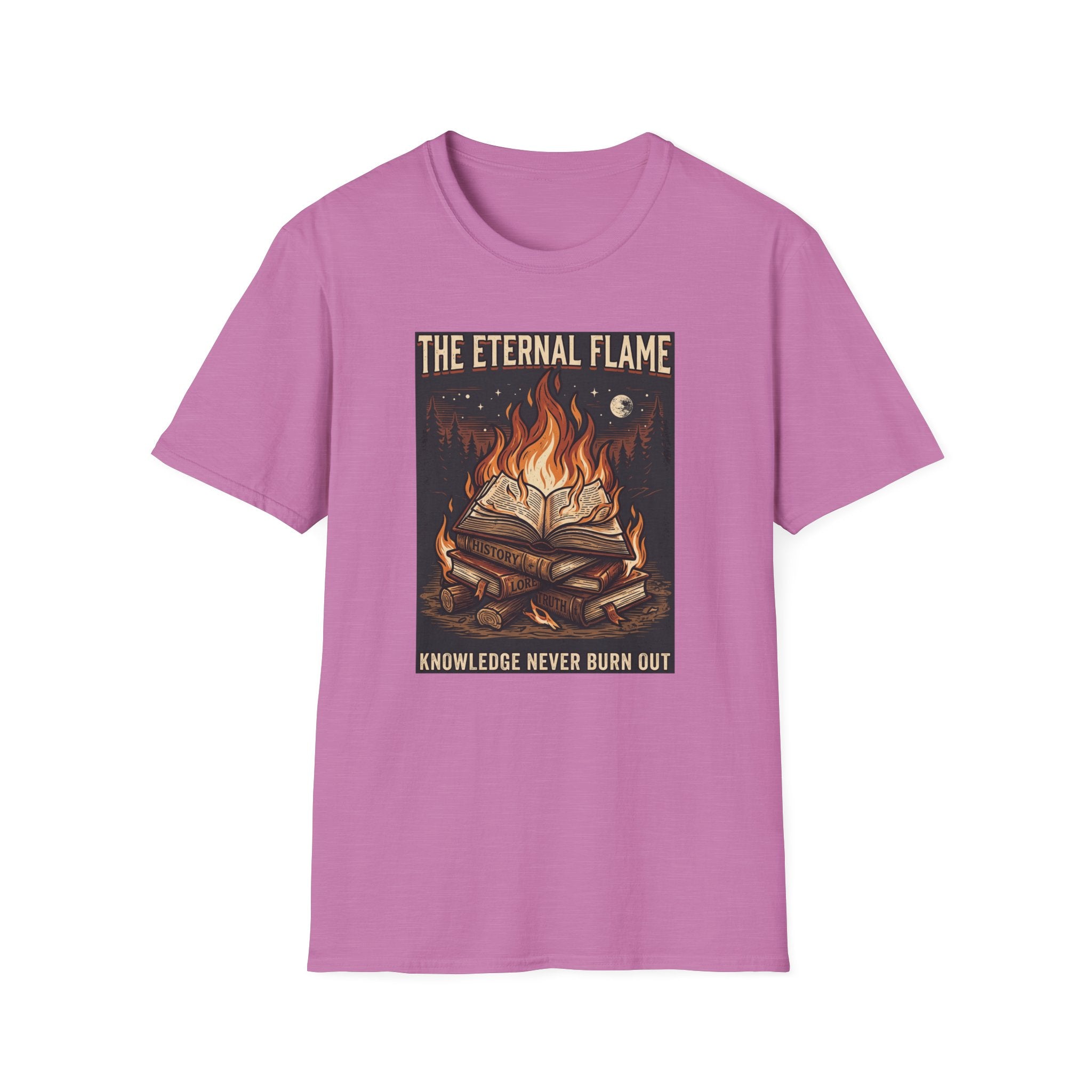 The Eternal Flame Knowledge Never Burn Out T-Shirt