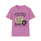 Coffee, News & A Good Story T-Shirt