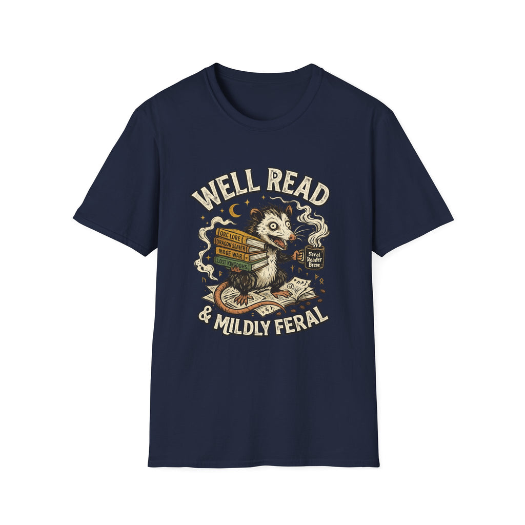 Well read & Mildly Feral T-Shirt