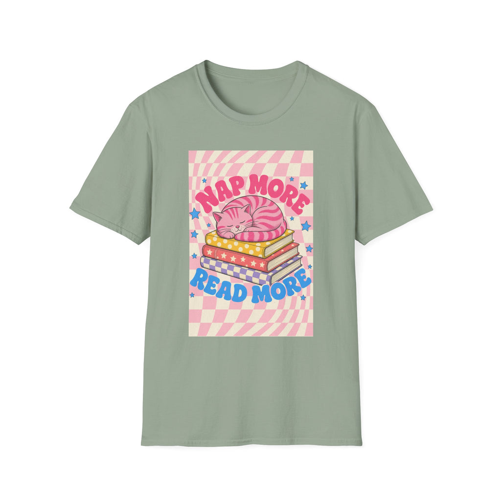 Nap More Read More T-Shirt