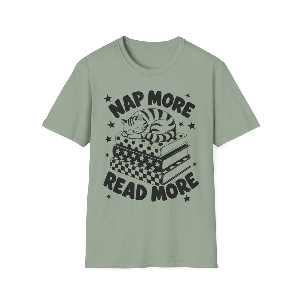 Nap More Read More T-Shirt