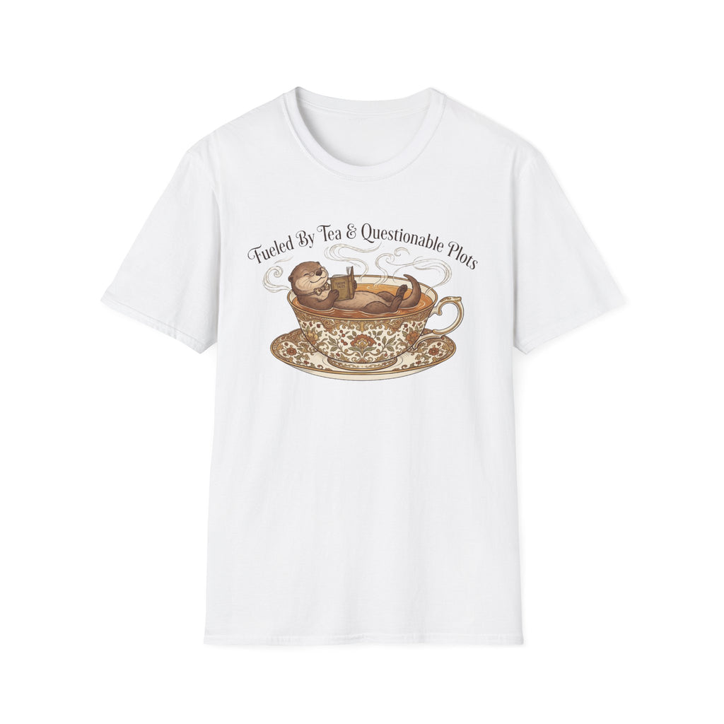 Fueled By Tea & Questionable Plots T-Shirt