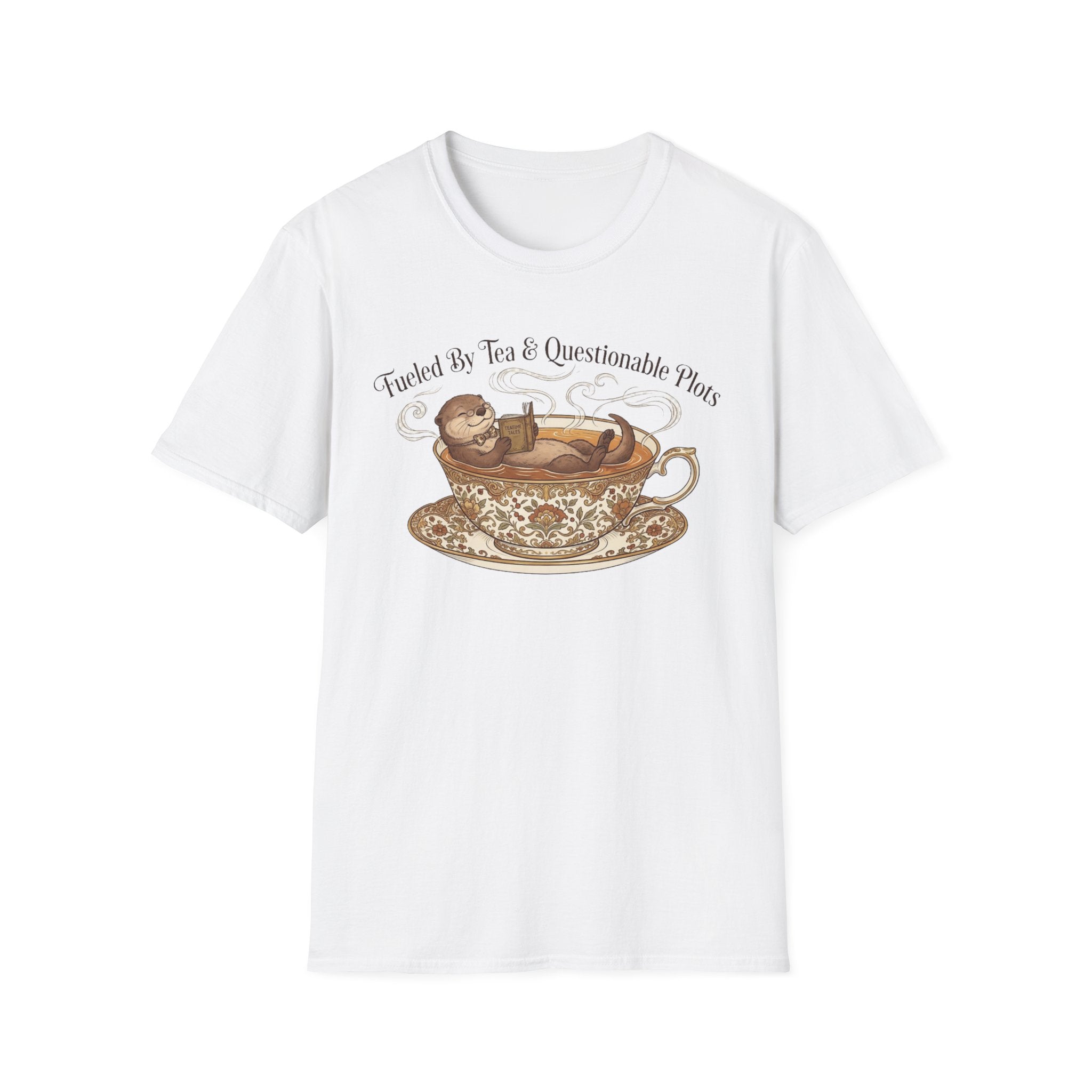 Fueled By Tea & Questionable Plots T-Shirt