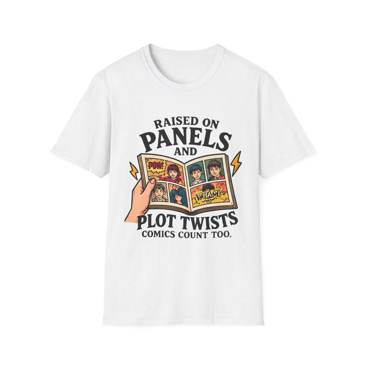 Raised On Panels and Plot Twists T-Shirt