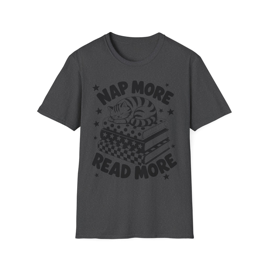 Nap More Read More T-Shirt